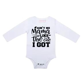 Ain't No Mama Unisex Long Sleeve - VINYL - Custom