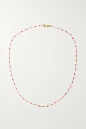 CLASSIC 16" GIGI NECKLACE IN PINK