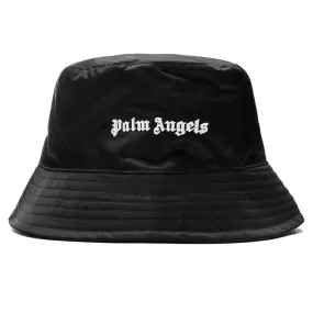 Classic Logo Bucket Hat - Black/White