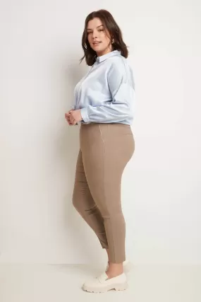 Curvy Tummy Control Work Pants with Real Pockets