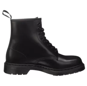 Dr. Martens 1460 8 Eyelet Mono Smooth Black Unisex Boots - UK 6