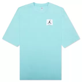 Flight Essentials Oversized S/S Tee - Bleached Aqua