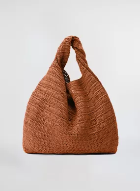 Gia Raffia Bag