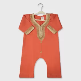 Jalabiya Onesie Classic Collection - Apricot