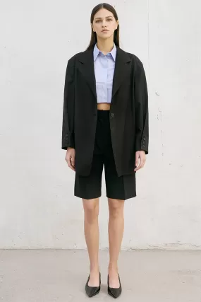 Moby Blazer Jacket, Black