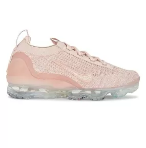 Nike Women's Air Vapormax 2021 Flyknit Shoes - Pink Oxford / Rose Whisper / Metallic Silver