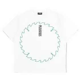 Pleasures Saw Heavyweight SS Tee - White