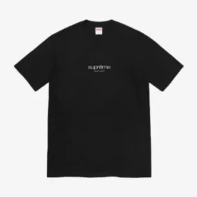 Supreme Tee 'Classic Logo' Black SS22