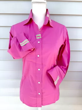 Sweet Caroline 3/4 Sleeve Ribbon Shirt (SC02)