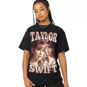 Taylor Swift Fearless Vintage Tee - Black