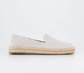 Womens Toms Santiago Espadrille Putty Suede