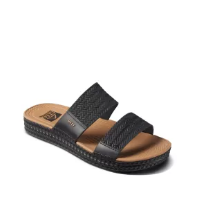 Womens Water Vista Slide - Black/Tan